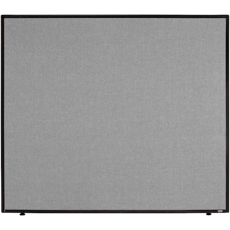 Global Industrial 48-1/4W x 42H Office Partition Panel, Gray 240225GY